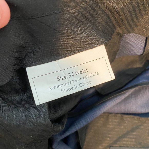 Awearness Kenneth Cole Blue Suit - Picture 2 of 8